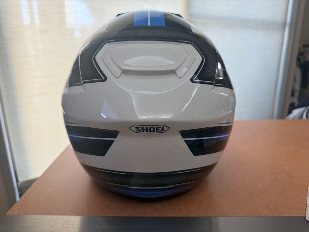 SHOEI フルフェイスヘルメット ブラック/ホワイト/ブルー　GT-Ａir