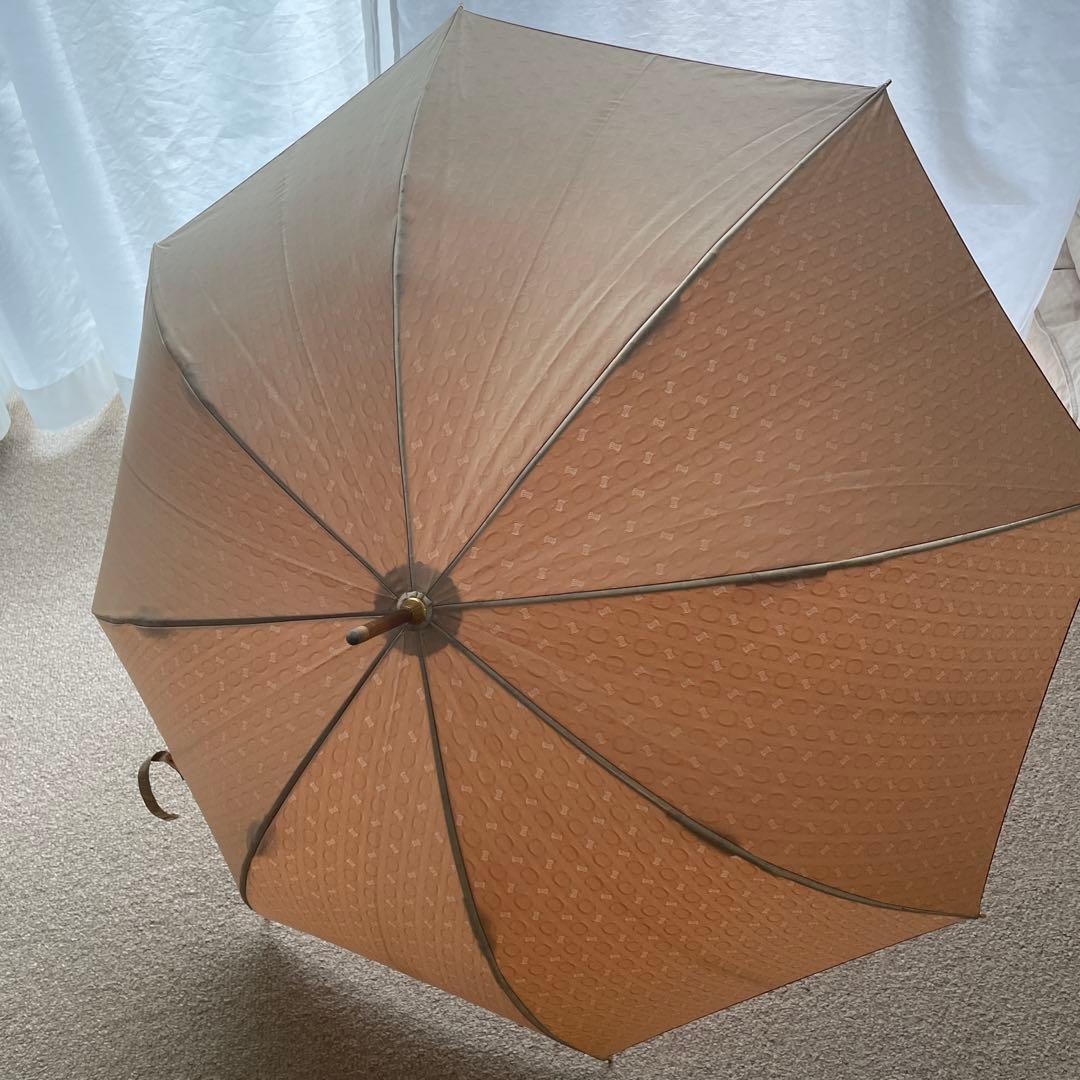 CELINE ブラウン模様入り長傘