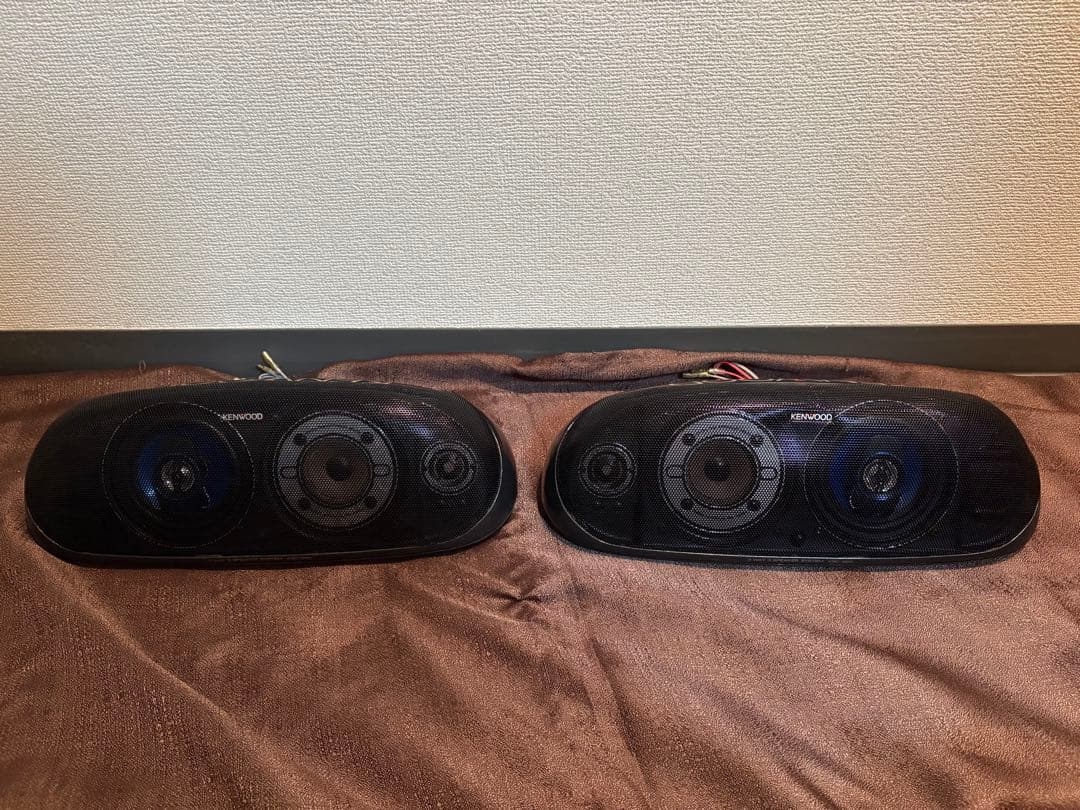 KENWOOD スピーカー 据置　KSC-660 レトロ　カースピーカー