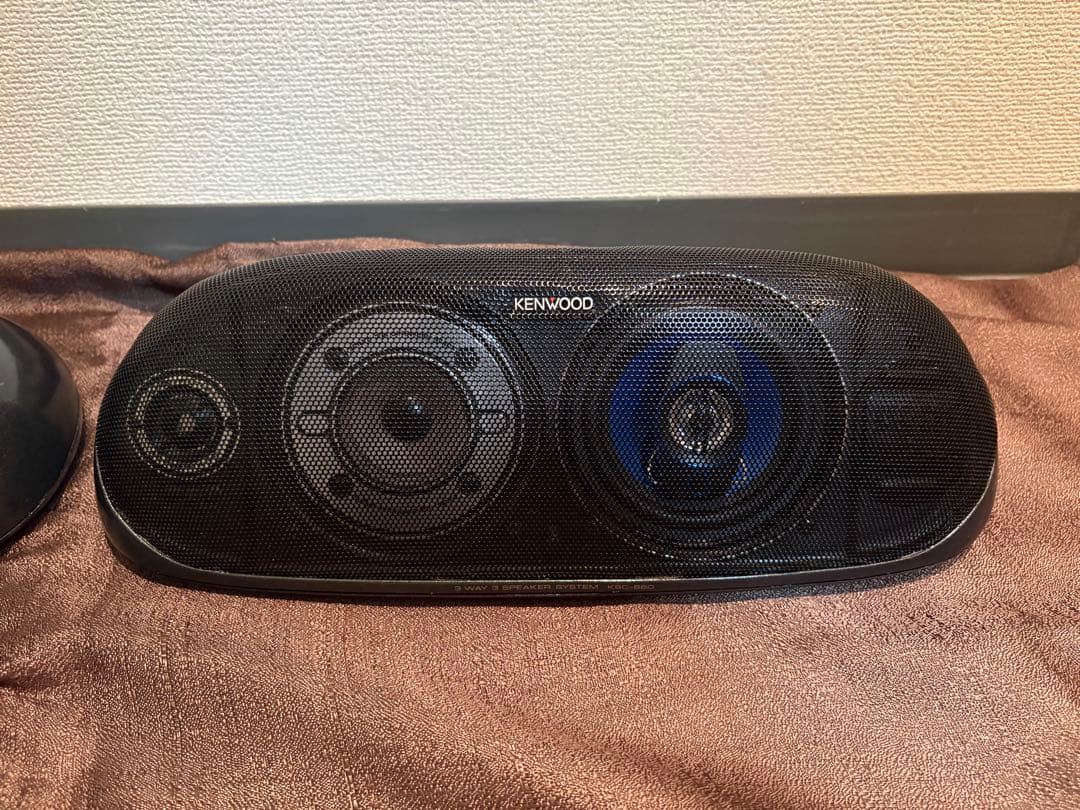 KENWOOD スピーカー 据置　KSC-660 レトロ　カースピーカー