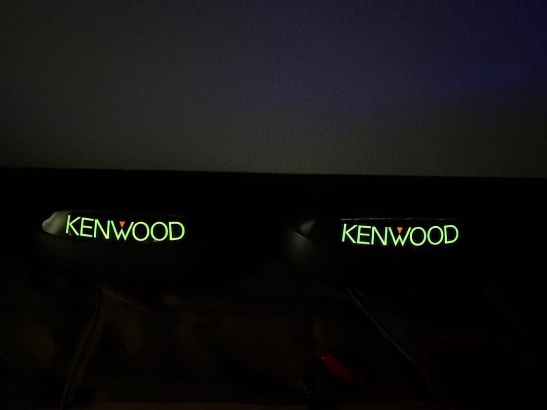 KENWOOD スピーカー 据置　KSC-660 レトロ　カースピーカー