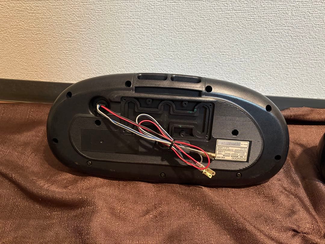 KENWOOD スピーカー 据置　KSC-660 レトロ　カースピーカー