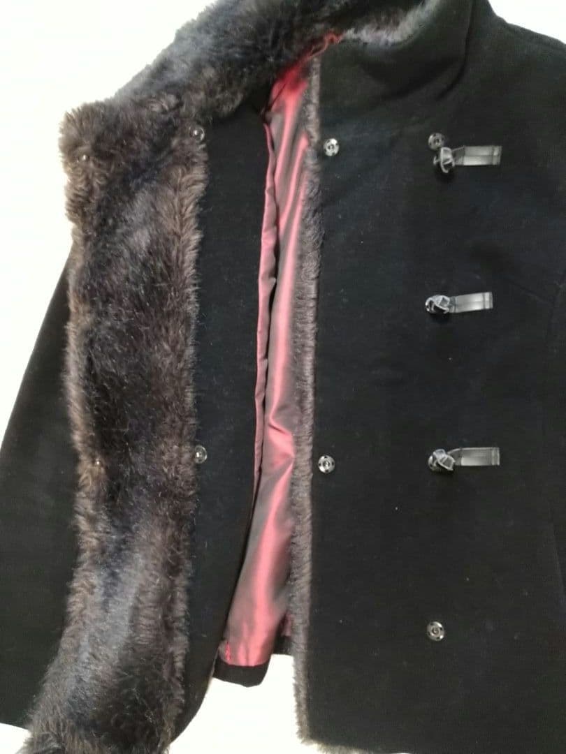 VIVIENNE TAM アンゴラ混 ショートコート サイズ1