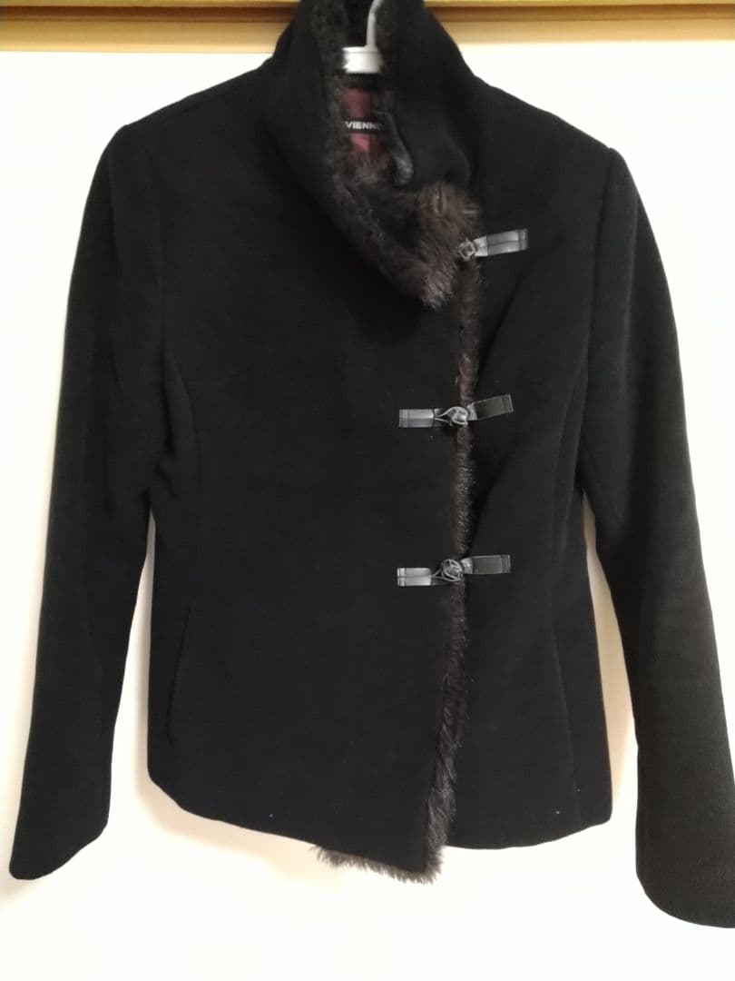 VIVIENNE TAM アンゴラ混 ショートコート サイズ1