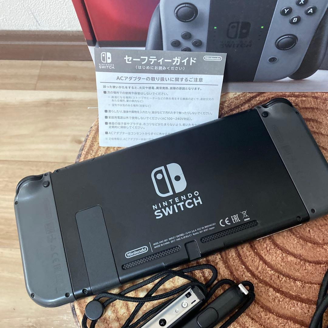 Nintendo Switch ニンテンドースイッチ本体　グレー ②