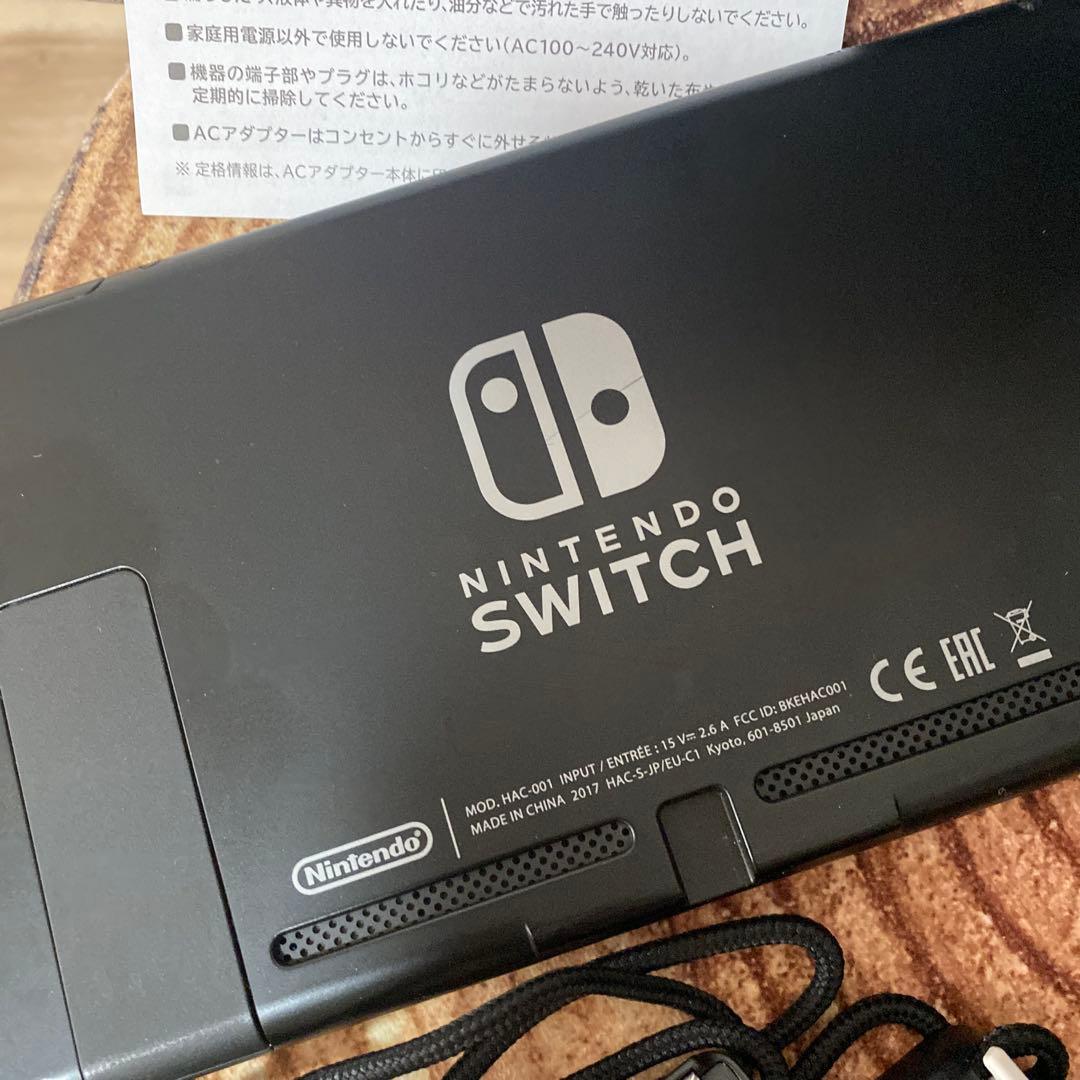 Nintendo Switch ニンテンドースイッチ本体　グレー ②