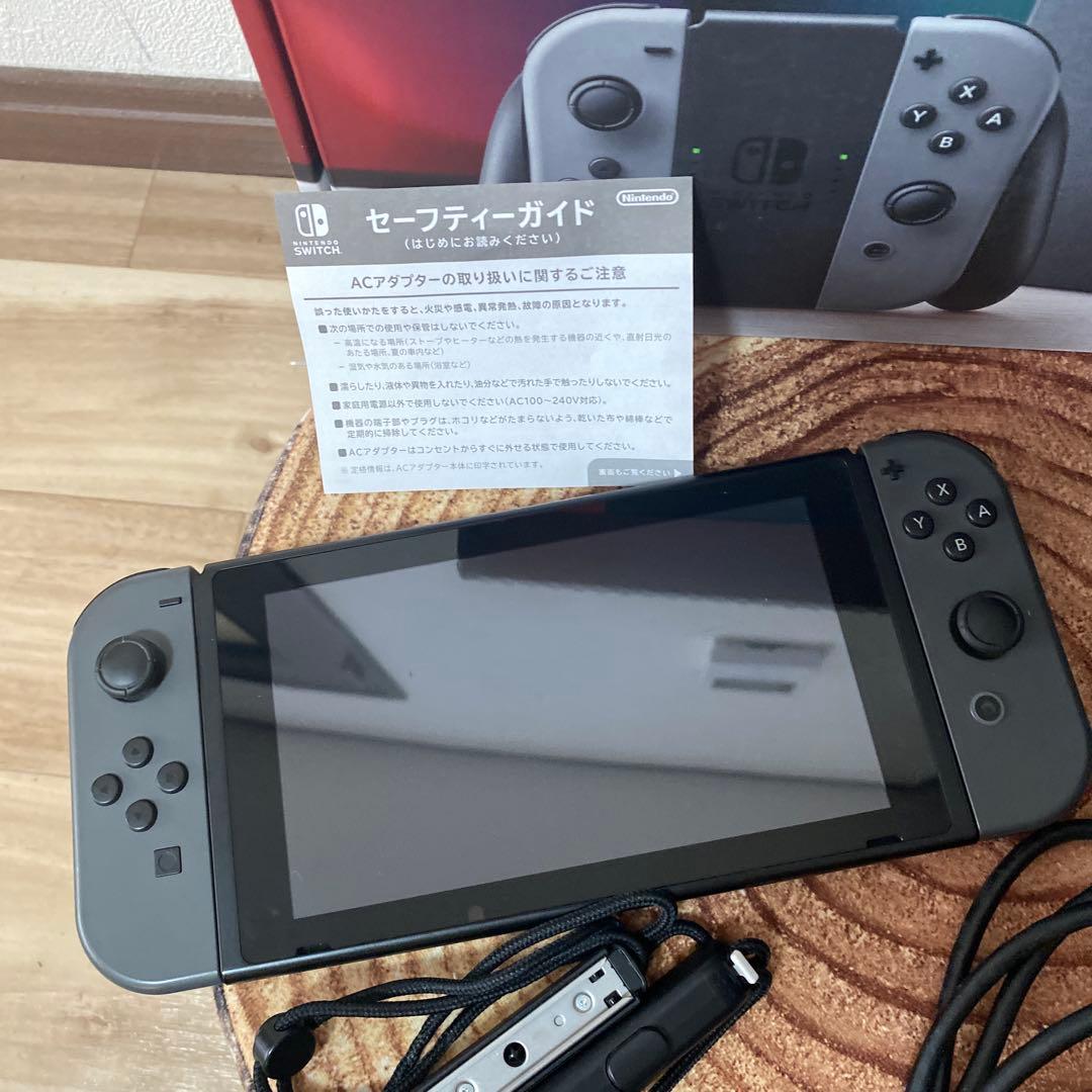 Nintendo Switch ニンテンドースイッチ本体　グレー ②