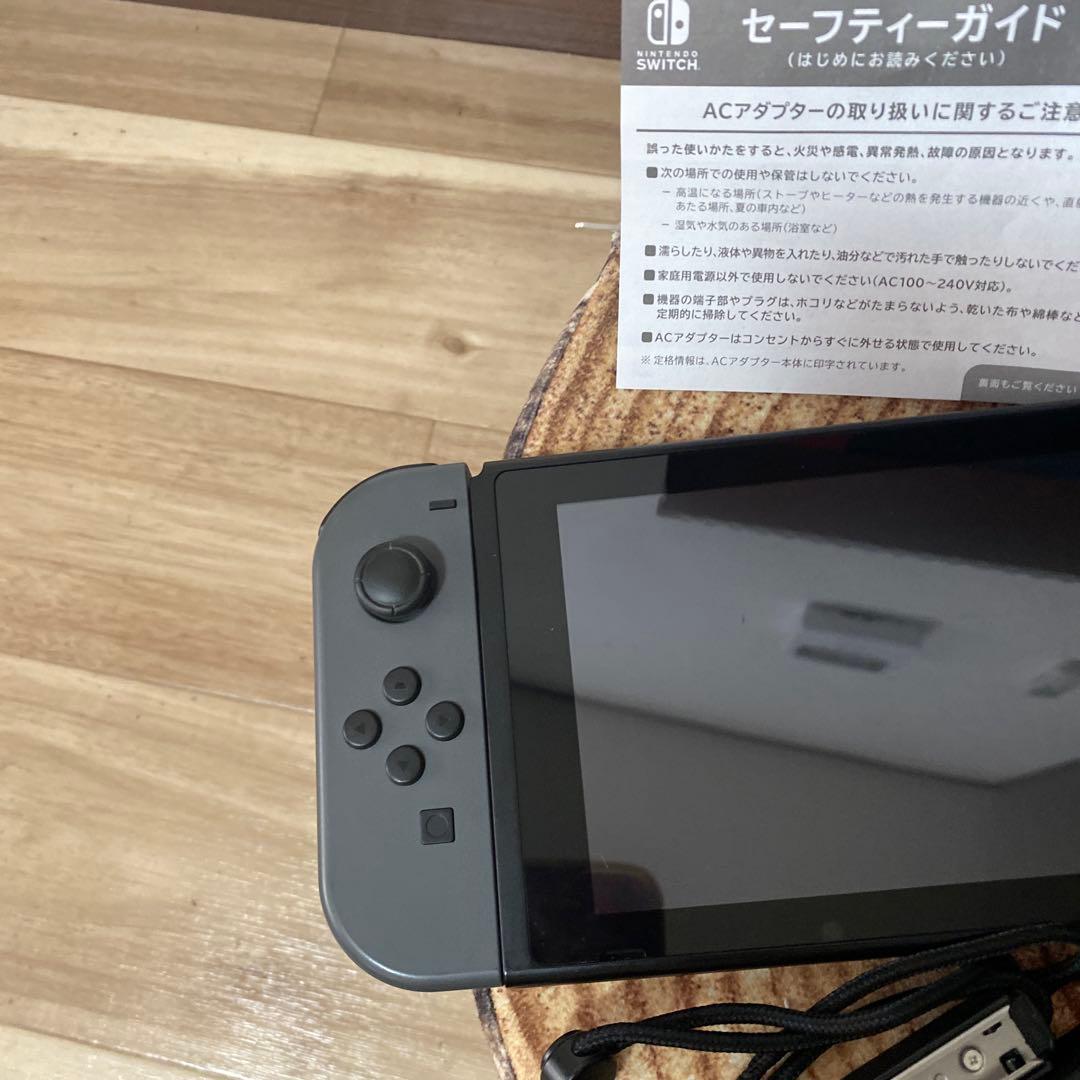 Nintendo Switch ニンテンドースイッチ本体　グレー ②