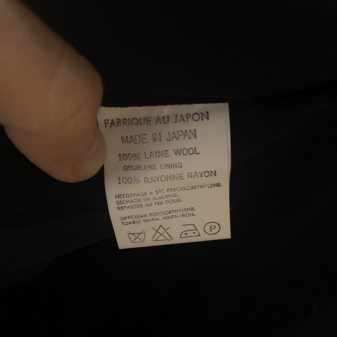 Yohji Yamamoto costume d’homme ウールコート