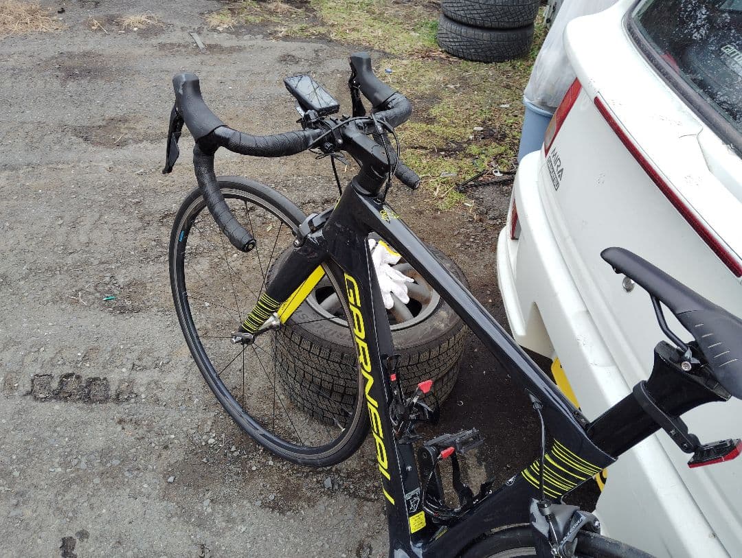 GARNEAU ロードバイク ブラック/イエロー　リコール品ではない