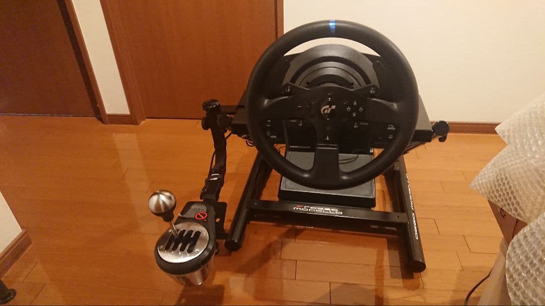 Thrustmaster T300RS ロッソモデロGTD-SSハンコン台セット