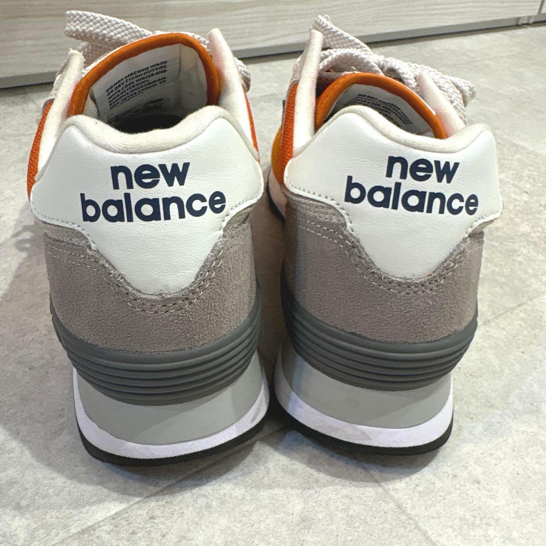 NB 574 Amazon限定色？　オレンジ　23.5cm