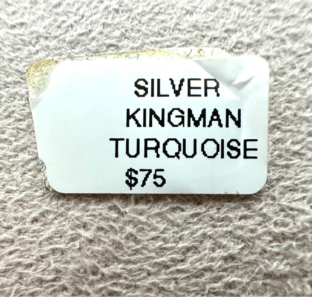 キングマンターコイズ Scott Skeets ナバホ ハンドメイド ペンダント