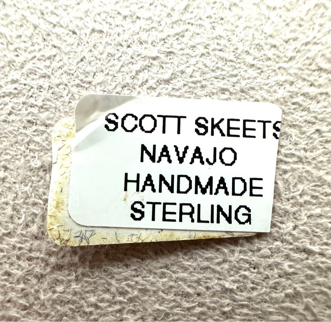 キングマンターコイズ Scott Skeets ナバホ ハンドメイド ペンダント