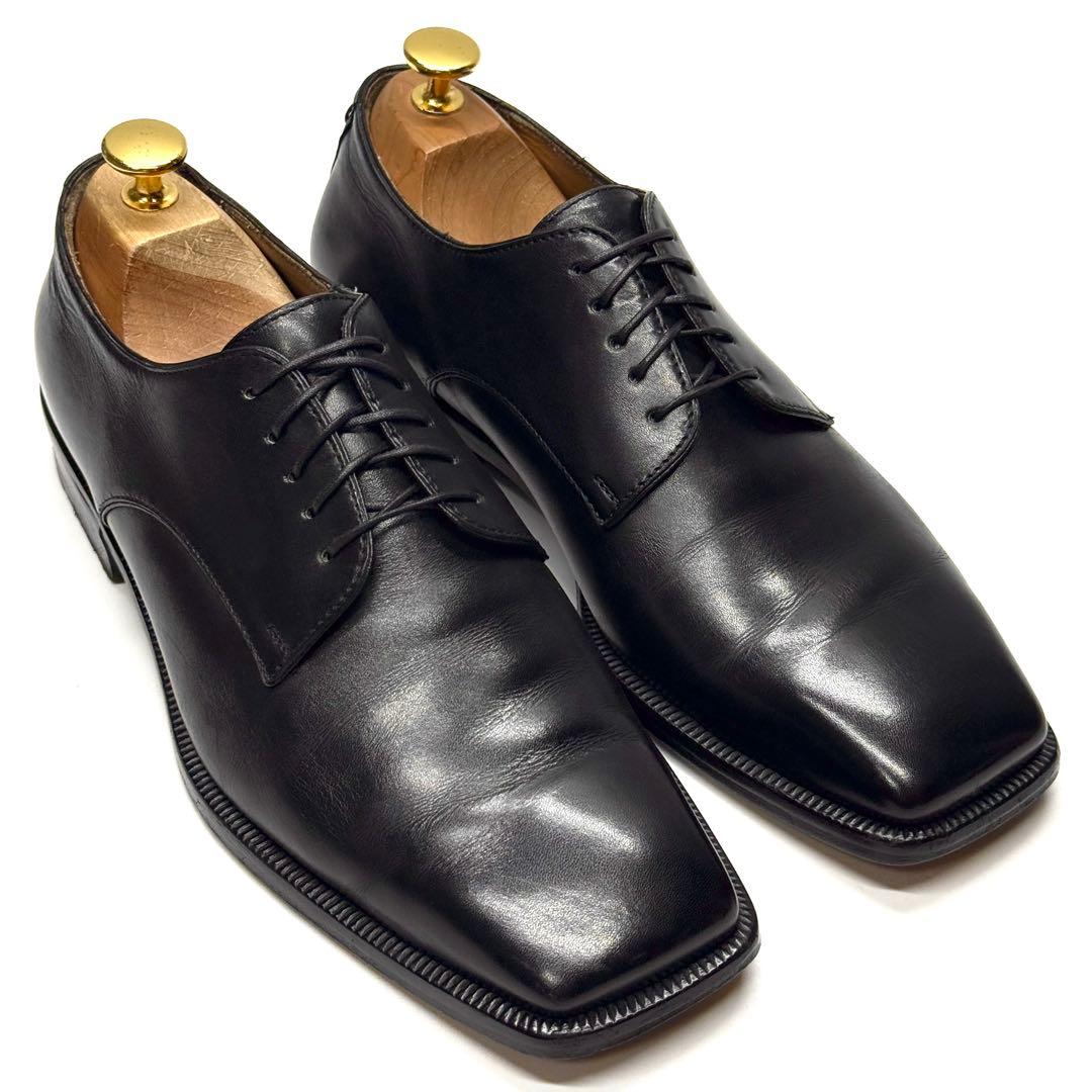 LOUIS VUITTON プレーントゥ モード スクエアトゥ イタリア製 本革