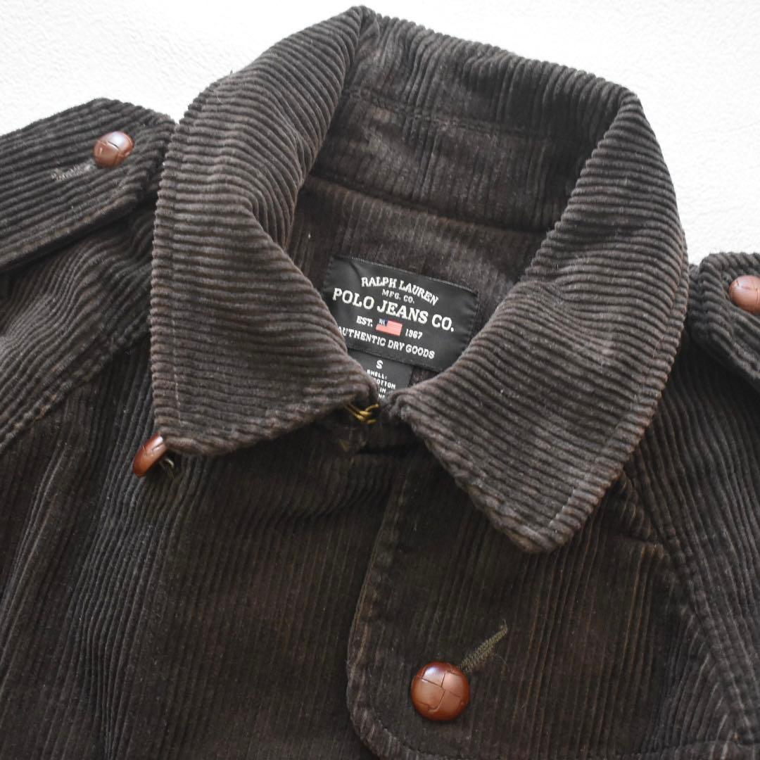 ビンテージRalphLauren ラルフローレン コーデュロイ トレンチコート