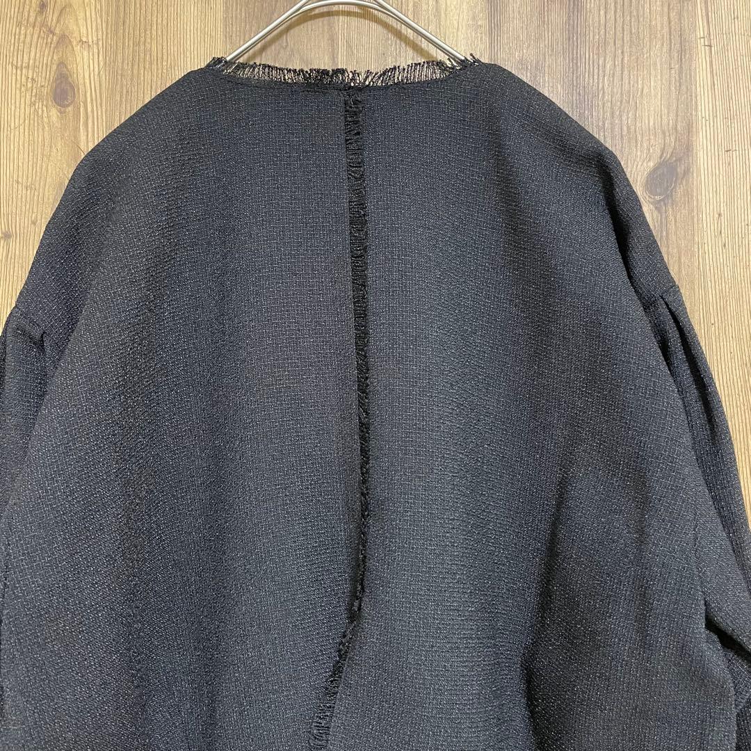 ❣️タイムセール❣️Eimee Law ツイードクロップドジャケット ブラック