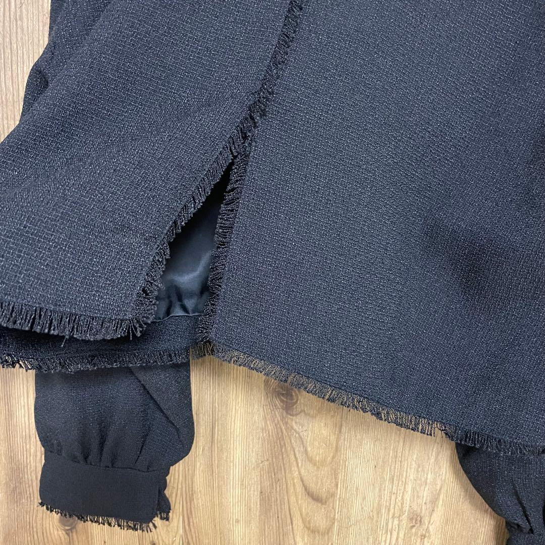 ❣️タイムセール❣️Eimee Law ツイードクロップドジャケット ブラック