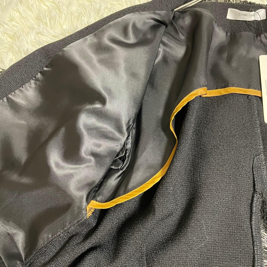 ❣️タイムセール❣️Eimee Law ツイードクロップドジャケット ブラック