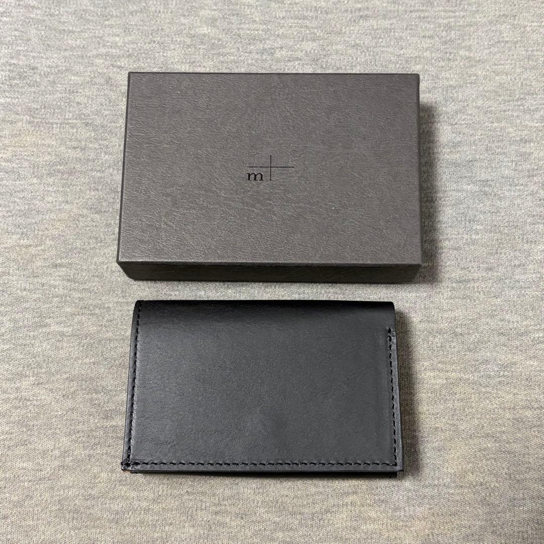 【極美品】エムピウ m+ ストラッチョ スペリオーレ コンパクト財布 箱付き
