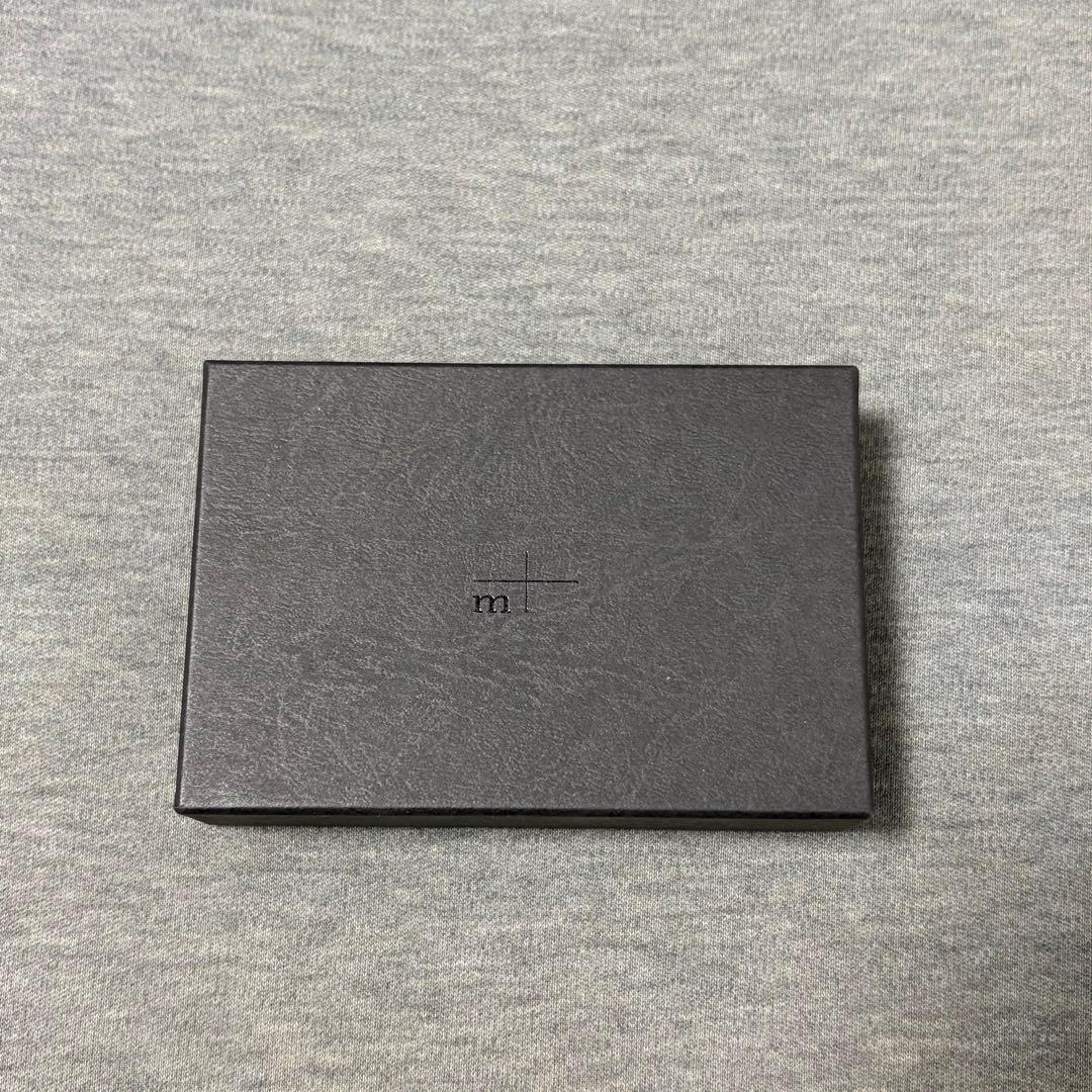 【極美品】エムピウ m+ ストラッチョ スペリオーレ コンパクト財布 箱付き