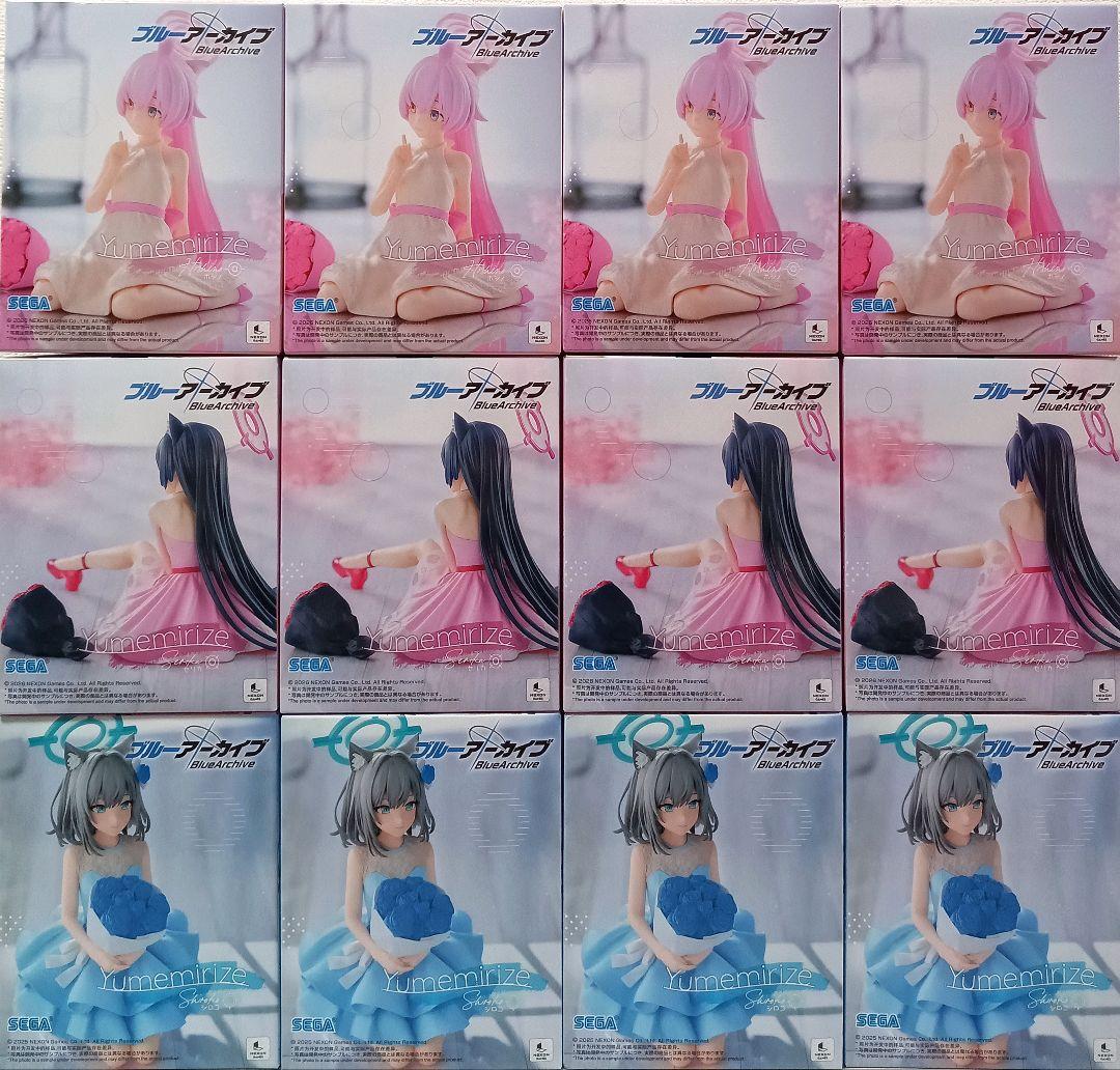 ブルーアーカイブ Yumemirize シロコ セリカ ホシノ 計12個
