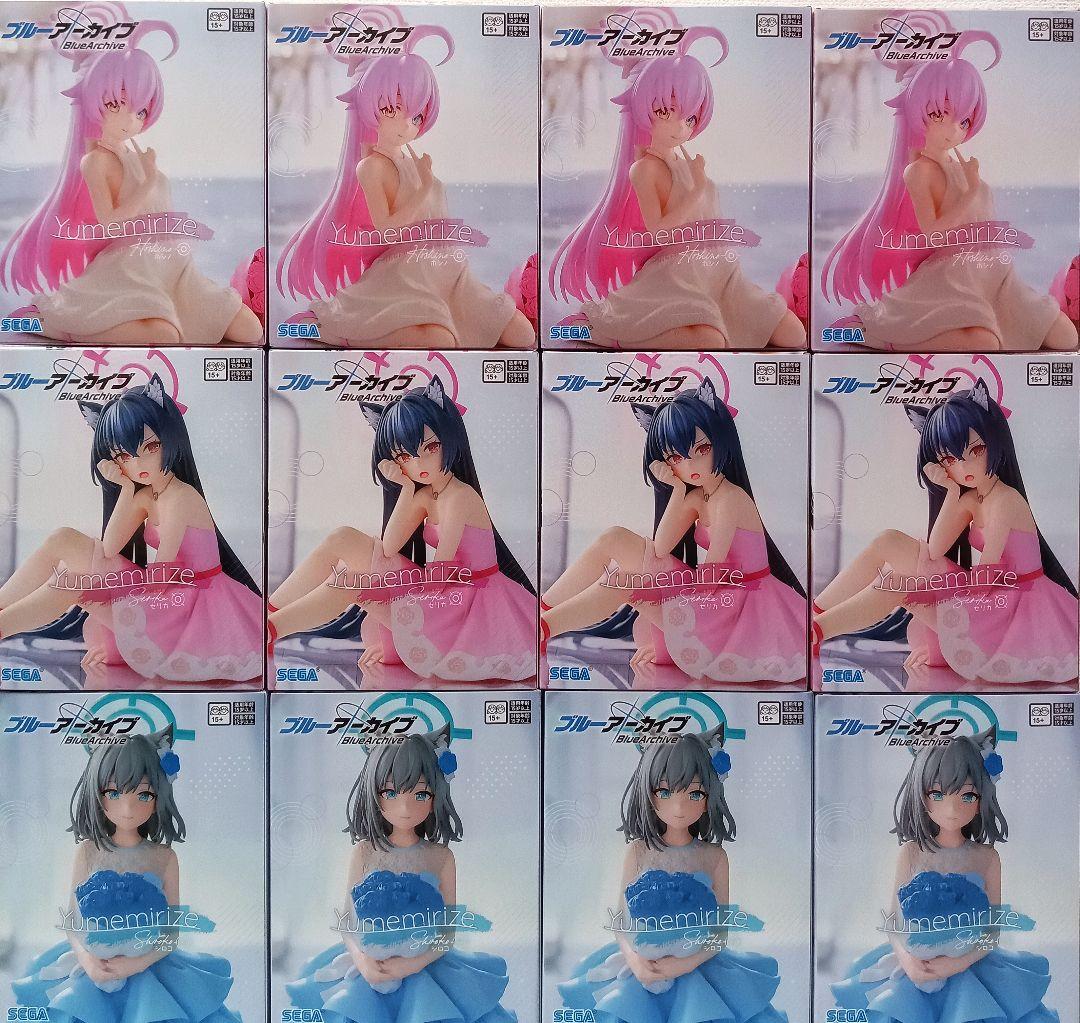 ブルーアーカイブ Yumemirize シロコ セリカ ホシノ 計12個