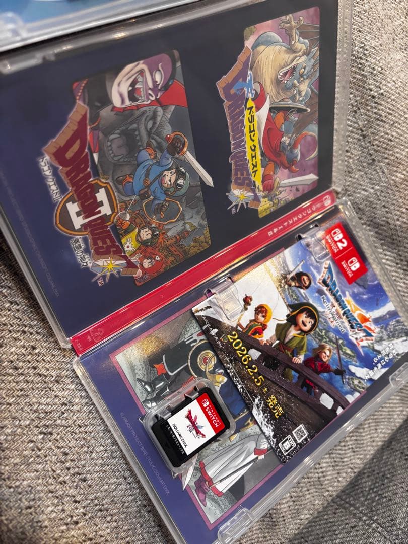[switch]ドラゴンクエスト1&2、ドラゴンクエスト3、2本セット