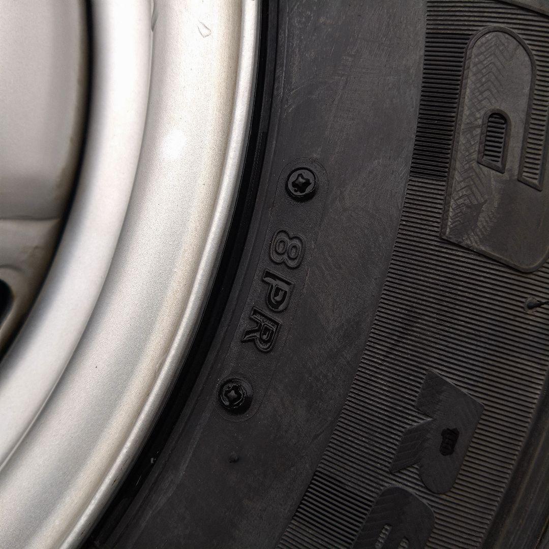 トヨタ 13インチ 鉄ホイール ＆ タイヤ 4本 4穴 トヨエース タウンエース