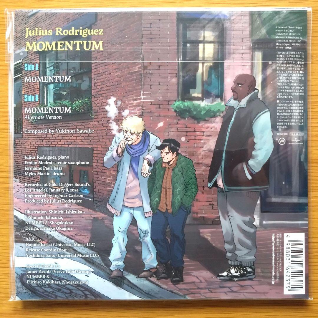 JULIUS RODRIGUEZ (ジュリアス・ロドリゲス) MOMENTUM