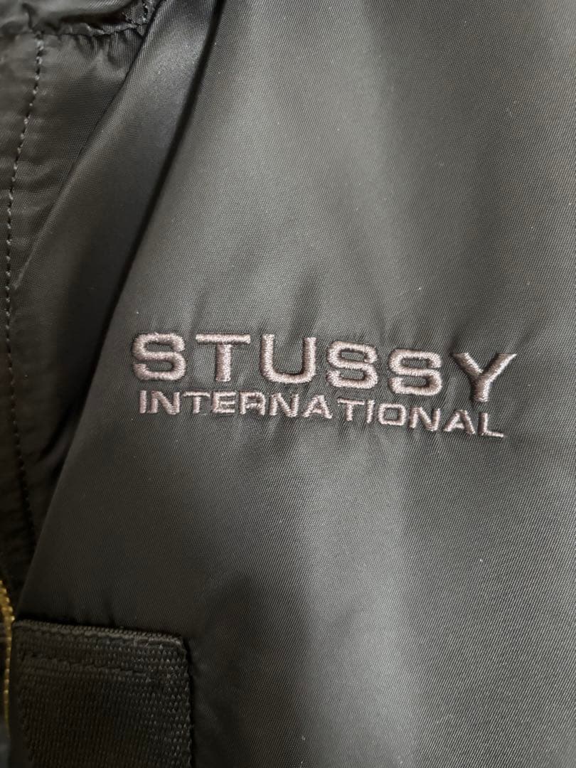 Stussy ALPHA B-15 WORLD WIDE JKT コラボ