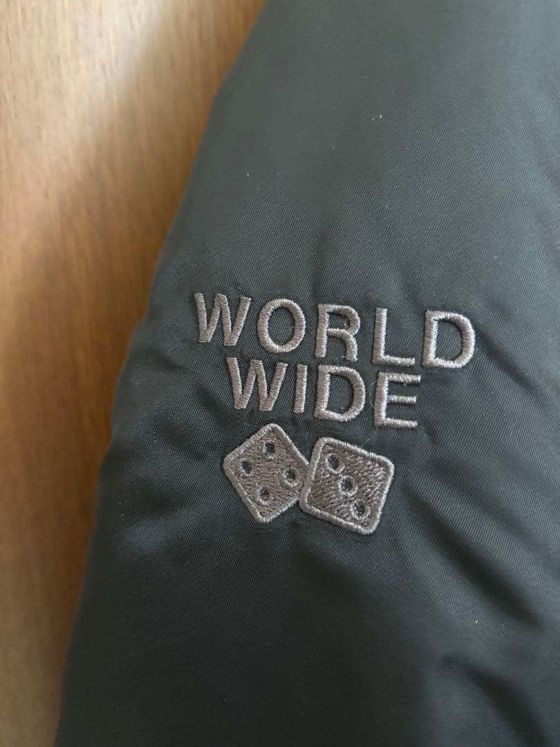 Stussy ALPHA B-15 WORLD WIDE JKT コラボ