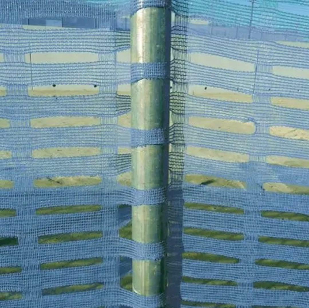 日本緑十字社　バリアフェンス　ブルー　50m 仮囲み　フェンス