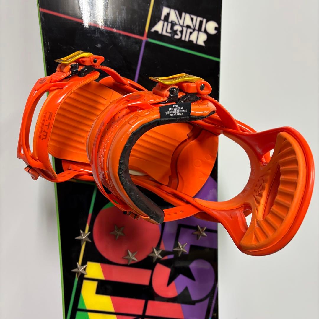 FANATIC ALLSTAR flux RK30 スノーボード　３点セット