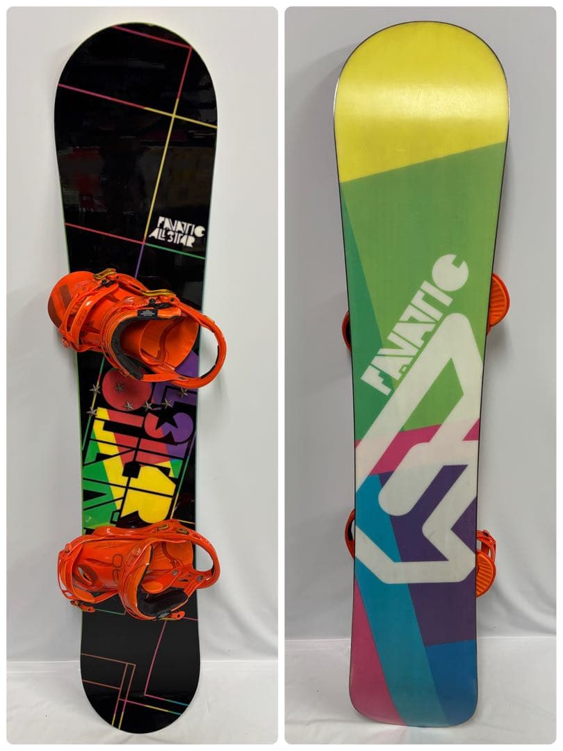 FANATIC ALLSTAR flux RK30 スノーボード　３点セット