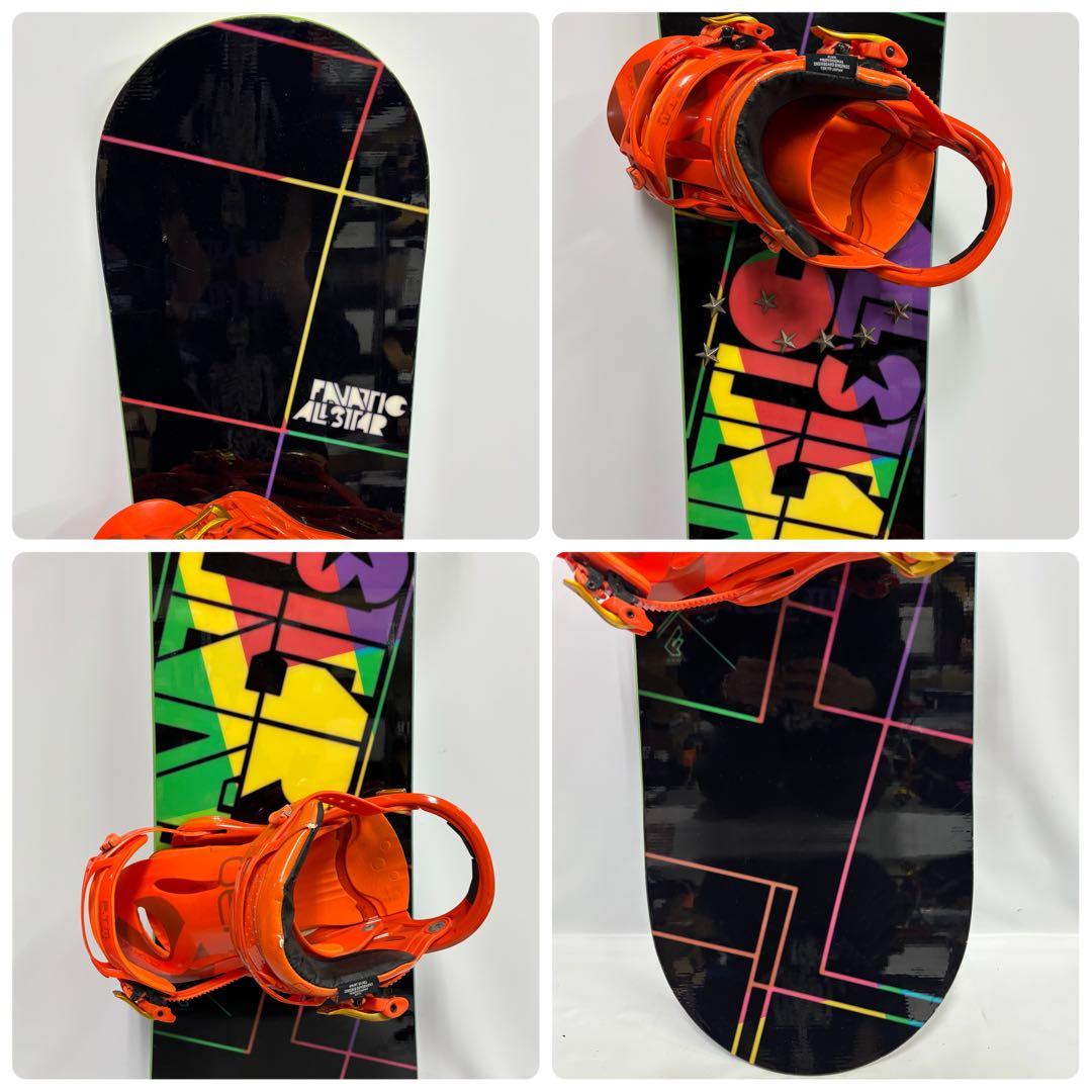 FANATIC ALLSTAR flux RK30 スノーボード　３点セット