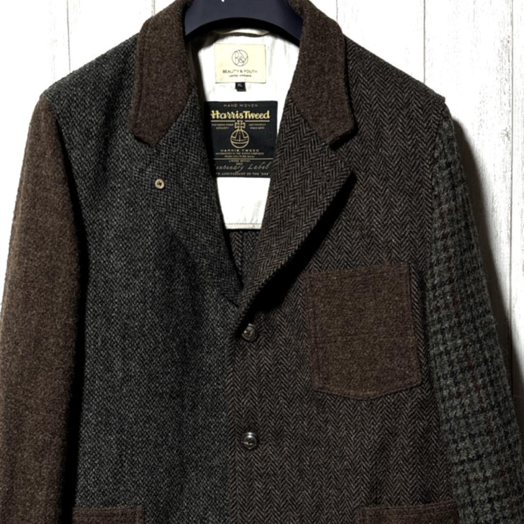 ビューティー&ユース × ハリスツイード 100周年 ジャケット カバーオール