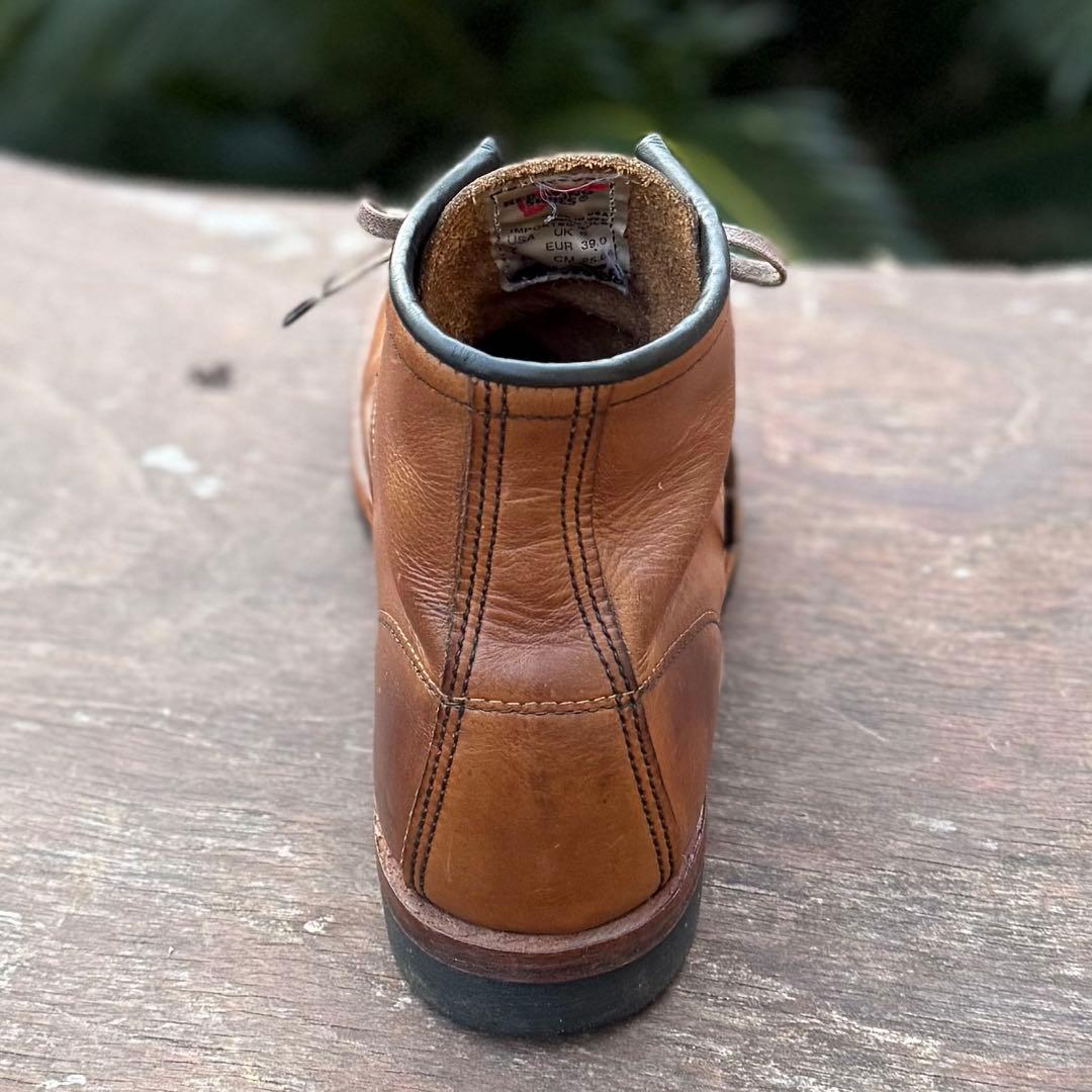 ハーフソール新品交換済み　レッドウィング　旧ベックマン　9016 シガーフェザー