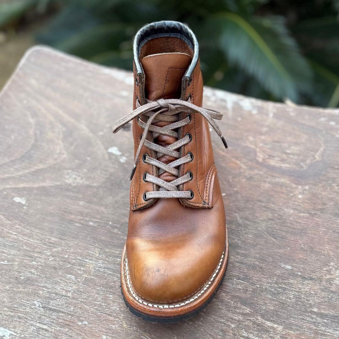 ハーフソール新品交換済み　レッドウィング　旧ベックマン　9016 シガーフェザー