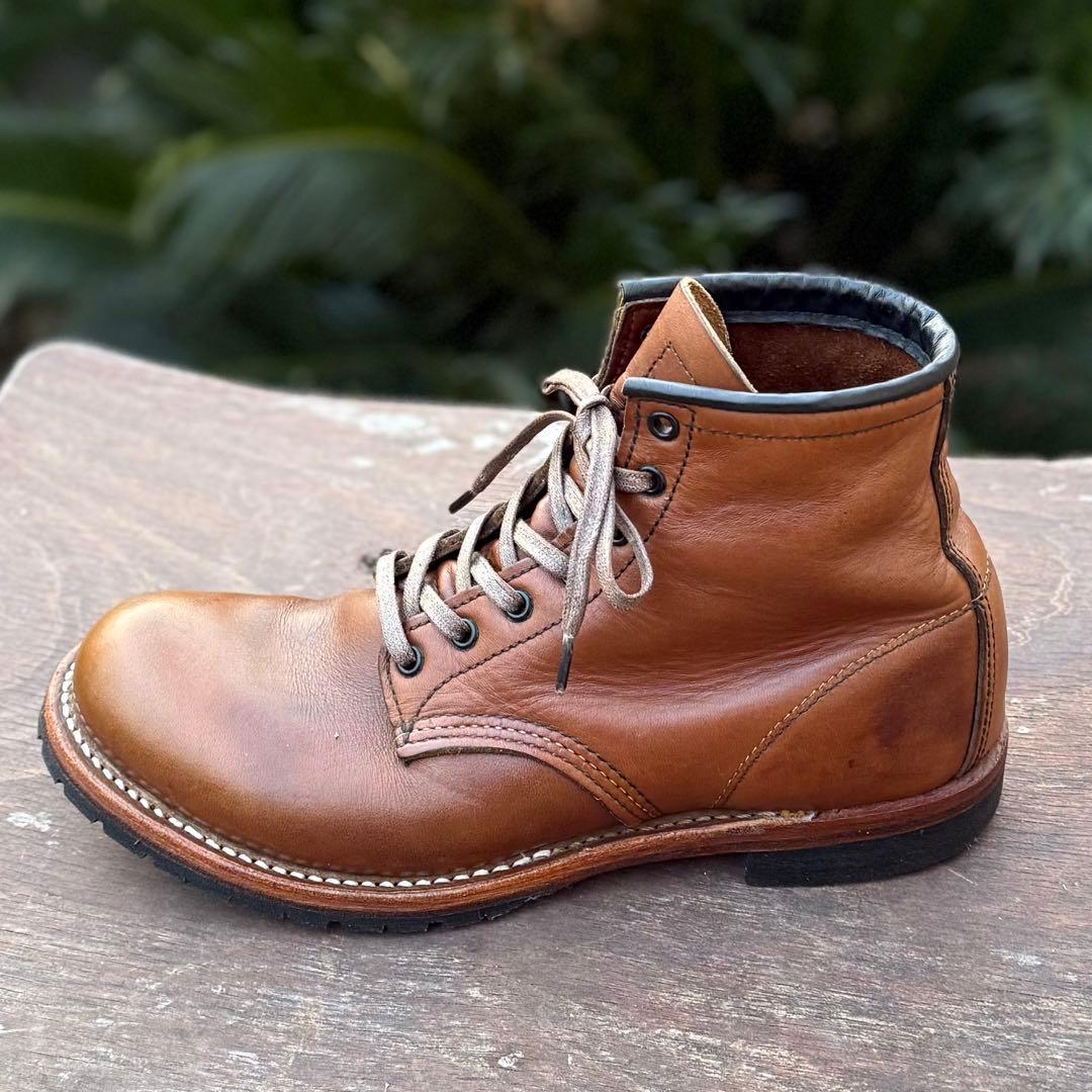 ハーフソール新品交換済み　レッドウィング　旧ベックマン　9016 シガーフェザー