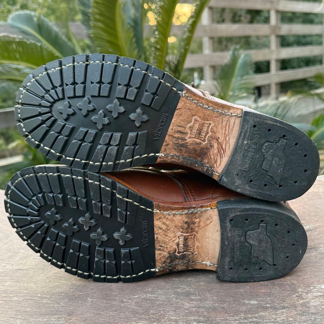 ハーフソール新品交換済み　レッドウィング　旧ベックマン　9016 シガーフェザー