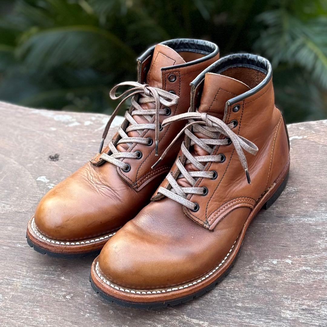 ハーフソール新品交換済み　レッドウィング　旧ベックマン　9016 シガーフェザー