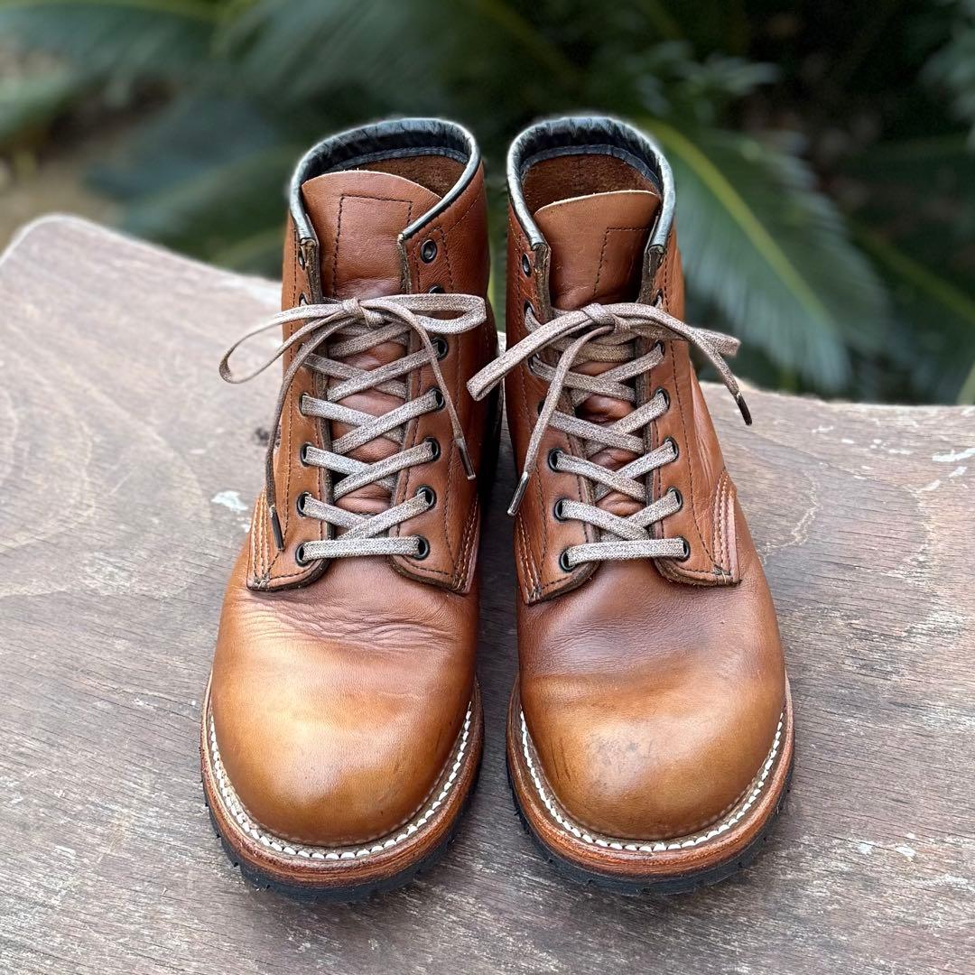 ハーフソール新品交換済み　レッドウィング　旧ベックマン　9016 シガーフェザー