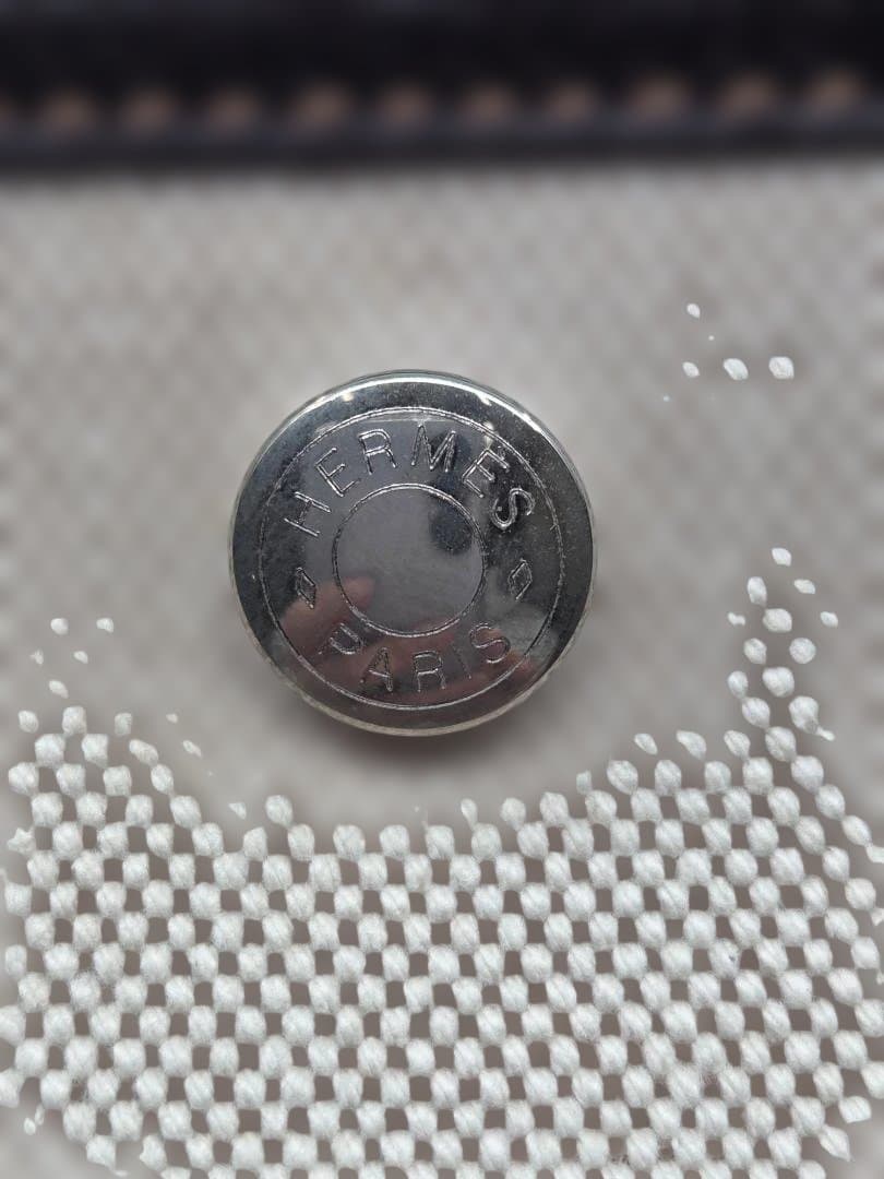 エルメス ガーデンパーティ PM（キャンバス×レザー） トートバッグ