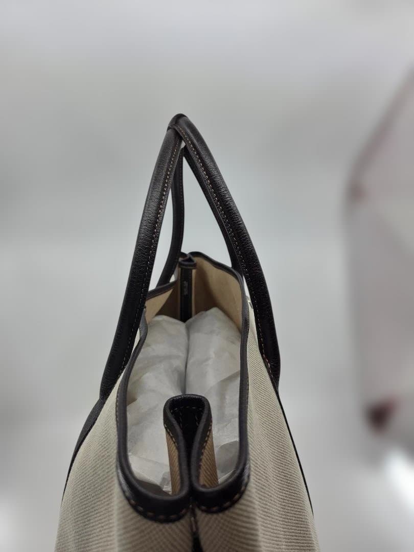 エルメス ガーデンパーティ PM（キャンバス×レザー） トートバッグ