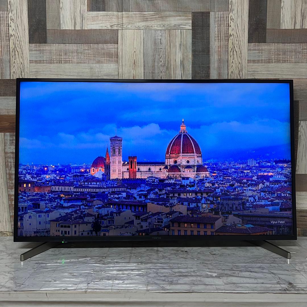 即日受渡❣️全国送料込ハイセンス50型4K液晶テレビWチューナー外付けHDD録画