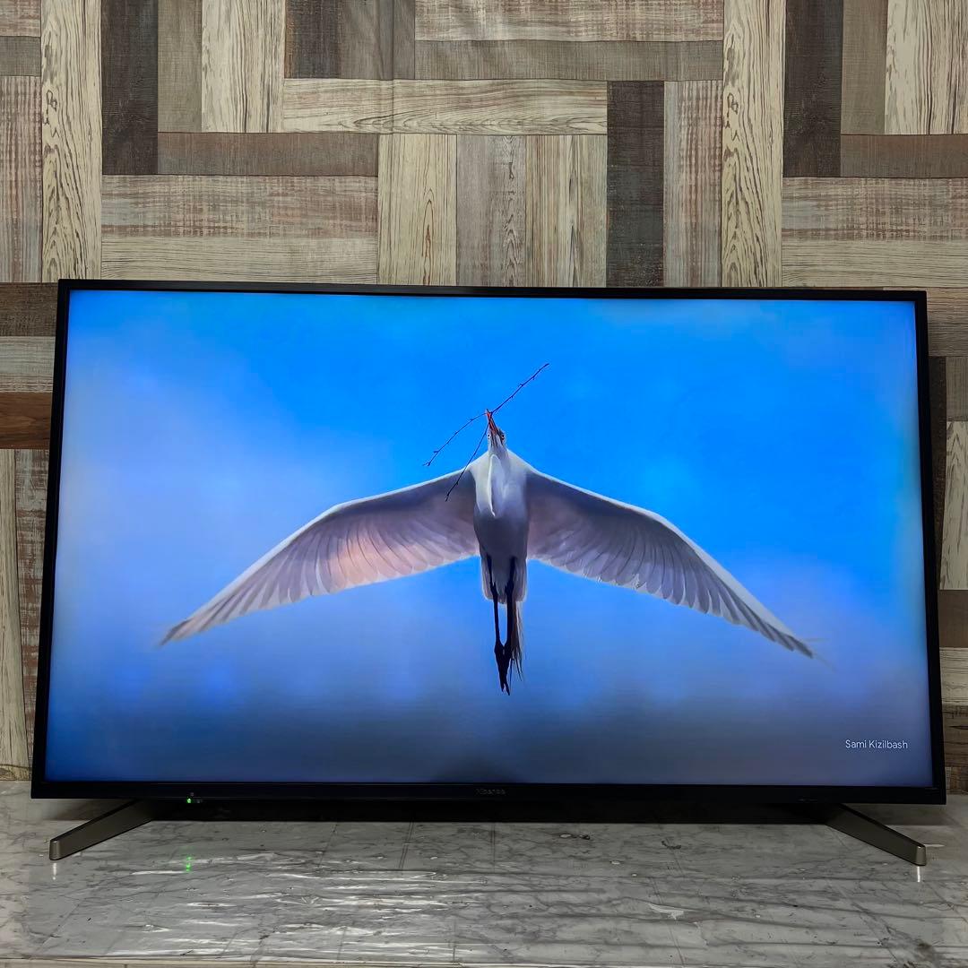 即日受渡❣️全国送料込ハイセンス50型4K液晶テレビWチューナー外付けHDD録画