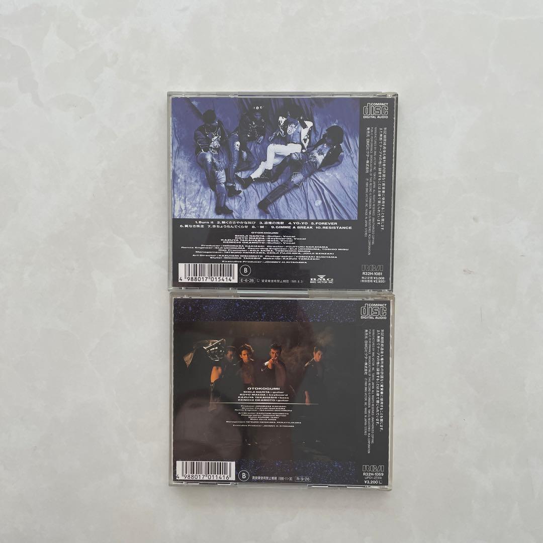 【オマケあり】男闘呼組 アルバム2枚セット1st「男闘呼組」2nd「二枚目」