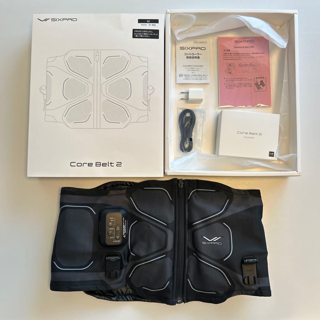 【SIXPAD Core Belt2】本体 専用コントローラーセット 最新モデル