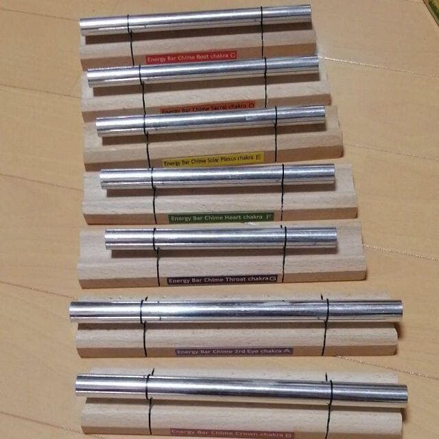 音叉 ヒーリング 528hz　７本セット 増川いづみ